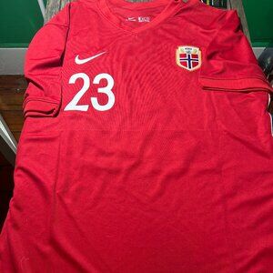 NORWAY ERLING HAALAND Nat'l Soccer Team JERSEY Men's Sz 2XL NWT by Nike